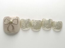 クレモアネイル 池袋西口店(CLEMORE NAIL)/ミラーリボンネイル
