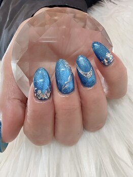 アニー(annie hair design)/マグネットネイル