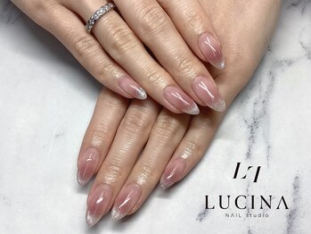 ネイルスタジオ ルキナ(LUCINA)/H-631ワンホンチークネイル