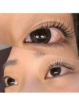 ミルガ(MILGA)の写真/”大人女性の抜け感デザイン”オトナ可愛いまつ毛パーマで伏し目まで美しく。