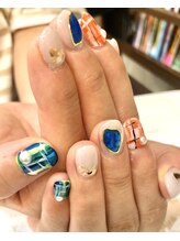 ヘアアンドネイル ピーファイブ(P-five)/テーマは？密かな楽しみネイル♪