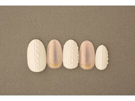 冬のニットネイル