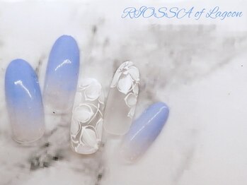 リオッサ オブ ラグーン(RIOSSA of Lagoon)/春色ｘブルーフラワー