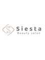 シエスタ(siesta) このロゴは娘が考えてくれたロゴデザインを元に作成しました。