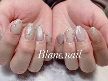 ブランネイル(BLANC.nail)/キラキラネイル