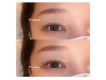 アンフルール 表参道店(Une fleur)/【ラッシュリフト＆アイブロウ】