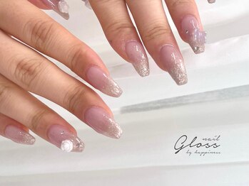 ネイルグロス 梅田茶屋町店(NAIL Gloss)/アート6本コース初回¥9900