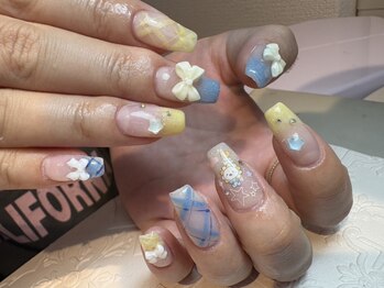 ブローディアネイルの写真/川崎のNewプライベ-トサロン◇周りと差がつく納得の技術で自分史上最高の指先に!トレンドカラ-/パ-ツ豊富◎
