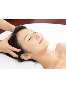 ヘッドスパで癒されたい