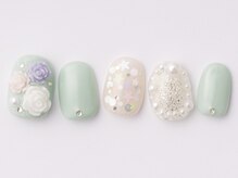 アイ ネイルズ 天神店(I nails)/ポップガーリー　￥8100