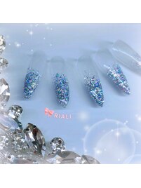 ラメグラデーション / ネイル