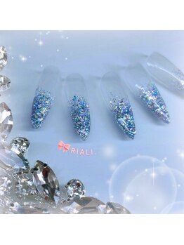 リアリ 宮崎(RIALI.)/ラメグラデーション / ネイル