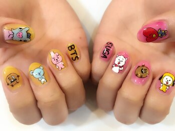 ティンク(Tink)/KーPOPキャラクターネイル