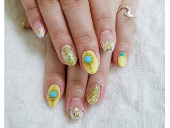 ベーシック ネイルウィザードアカデミー 麻布十番店(Basic×NailWizardAcademy)/持ち込みデザイン