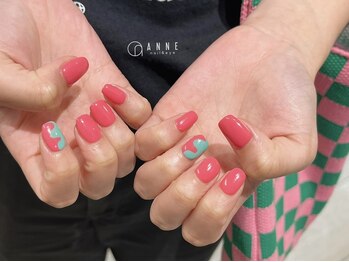 アンネ 東心斎橋店(ANNE)/【パラジェル】2本アート