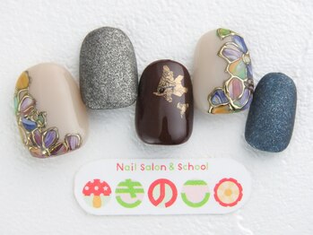 ネイルサロン きのこ/選べるデザインLコース