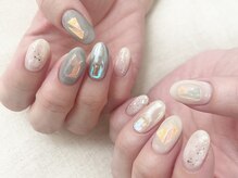 エムスラッシュ ネイル センター北店(M.SLASH)/パラジェル &nbsp;フィルムネイル