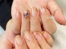 ネイルサロン イントゥ(into_)/マグネット　グラデーション