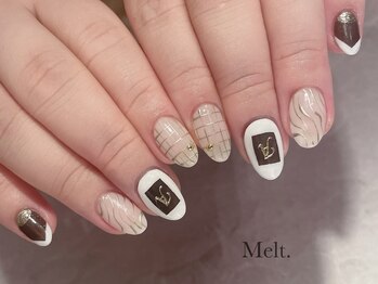 メルト(Melt.)/推しネイル♪定額¥10480