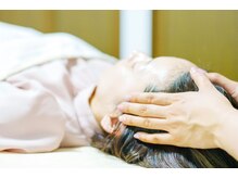 小顔・育毛促進など目的別ヘッドスパもあり