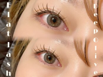 キッコ(CHICCO by ALL IN ALL hair room)/ーflat lash deep oliveー