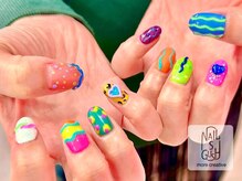 ネイルズガッシュ 武蔵小山店(NAILsGUSH)の雰囲気（持ち込みデザインも大歓迎！Dコース￥13100から～♪）
