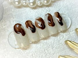 ニュアンスシンプルネイル