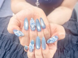 アクリルスカルプで叶える長さ