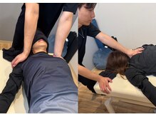 アール(R)の雰囲気（お身体の【土台】から整え，【見た目】【動きやすさ】を変える）
