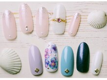 クアトログランシュ 青葉台(QUATRO×GranCieux)/夏ネイル／7500円