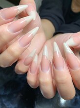 レディグリッター(Lady glitter)/バーチャル・ラメラインフレンチ