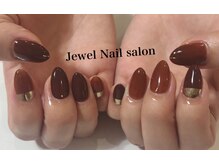 ジュエルネイルサロン(Jewel)/ワンカラー＋ミラー
