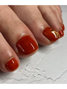 ココ(CoCo)/トレンド オレンジネイル