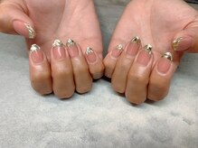 エンジェリック カラーズ(Angelic colors)/ガラスフレンチネイル