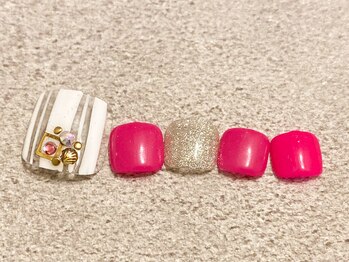 ミンクスタイル 浜松町店/夏フットデザイン