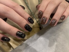 ちぐはぐネイル