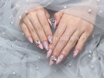 フューチャー 新大久保(FUTURE)/ピンク×ストーン×パーツ♪