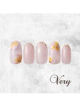ヴェリー 六本木ヒルズ店(Very)/大人可愛いフラワーネイル