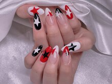 エムズ ネイルサロン(M2)/長さだしスターフレンチ