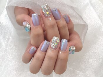 【宝石ネイル】