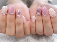 ディアリーネイル(Dearly Nail)/人魚の鱗ネイル