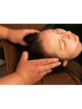 ヘッドスパで癒されたい