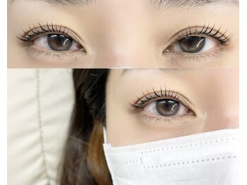 ティーボーテ みよし店(Tee.beaut‘e)/マシュマロピンク 目尻流し