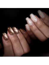 ハートネイル(Heart nail)/ちぐはぐネイル