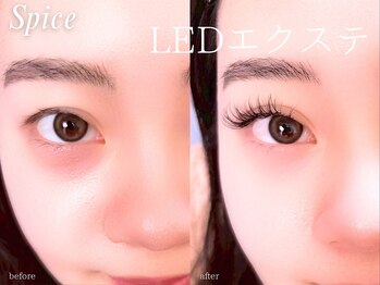 スパイス 心斎橋店(Spice)/LEDマツエク/持ちの良さを重視