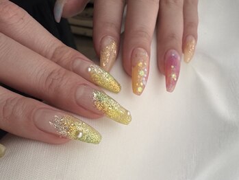 ペアリング(Pairing nail&eyelash)/4月select(J)アシンメトリー