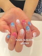 ネイルサロン グリッター(NAIL SALON glitter)/キキララネイル