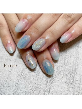 アールローズ(R-rose)/オーロラネイル ¥9020