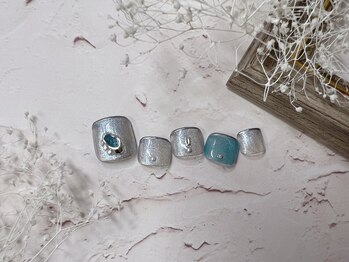 プティリボン 武蔵小金井店(PetitRibbon)/定額フット バイカラー