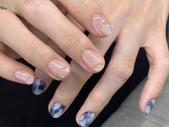 アトリエイチマルサン(アトリエ103)/ニュアンスネイル×ハンド